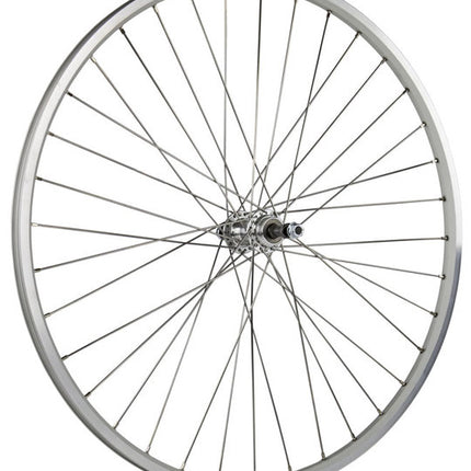 Achterwiel 28x13/8 Zac19 Vast 24MM Zilver