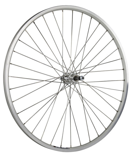 Achterwiel 28x13/8 Zac19 Vast 24MM Zilver