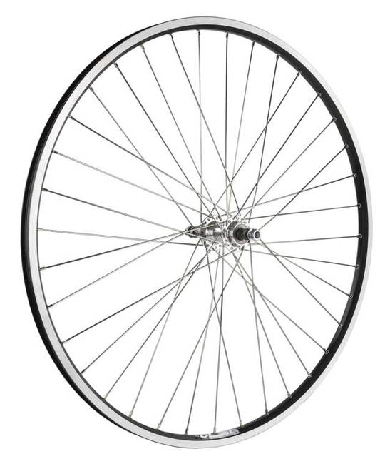 Achterwiel 28x13/8 Zac19 Vast 24MM Zwart