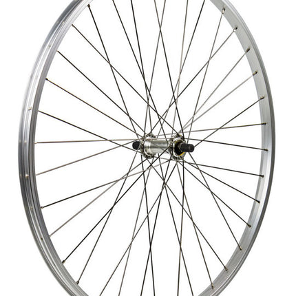 Voorwiel 28x13/8 Rodi Vast 26MM Zilver
