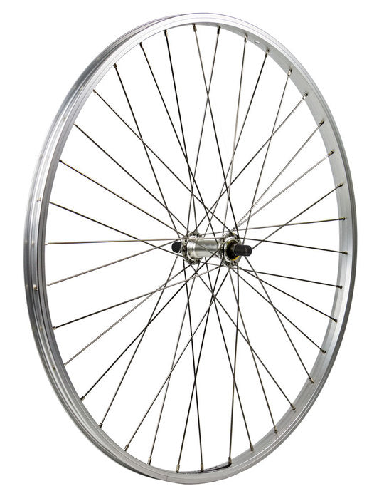 Voorwiel 28x13/8 Rodi Vast 26MM Zilver