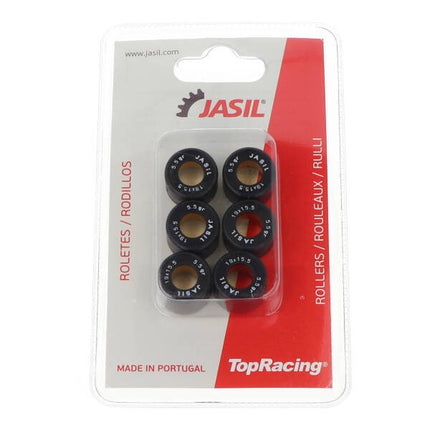 Variator roller set Jasil 6.5gr (made in EU) 19x15.5mm sco Piaggio 6070457