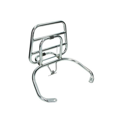 porte-bagages arrière Regia pliable (fabriqué en UE) chromé lxv, vespa S, vespa lx