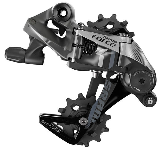 Achterderailleur Sram Force1 11V Medium Cage Grijs