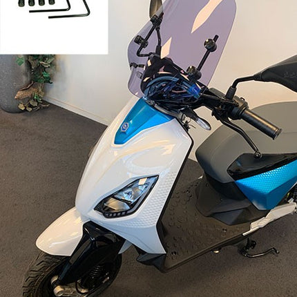 Windscreen Regia with mounting kit low (made in EU) smoke Piaggio 1 (one)