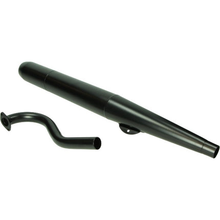 pot d'échappement jamarcol + coude (made in EU) 6.3 noir puch maxi