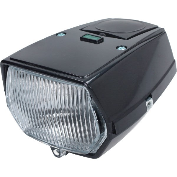 koplamp vierkant zwart puch maxi