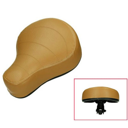 selle (made in EU) sans logo cyclomoteur mobylette brun camel puch maxi