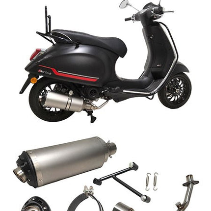 uitlaat Power1 euro-5 Evo-1 aluminium primavera, sprint