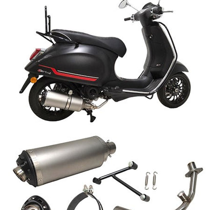 uitlaat Power1 euro-4 Evo-1 aluminium primavera, sprint, zip 4t