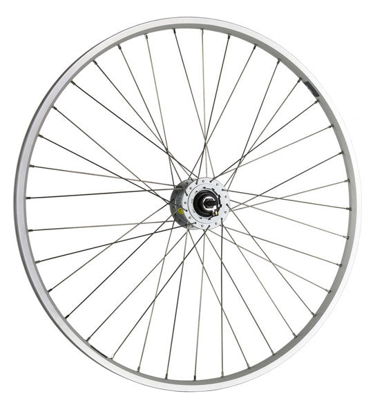 Wiel Merkloos Zac19 Nexus 28x13/8 Vast 24MM Zilver