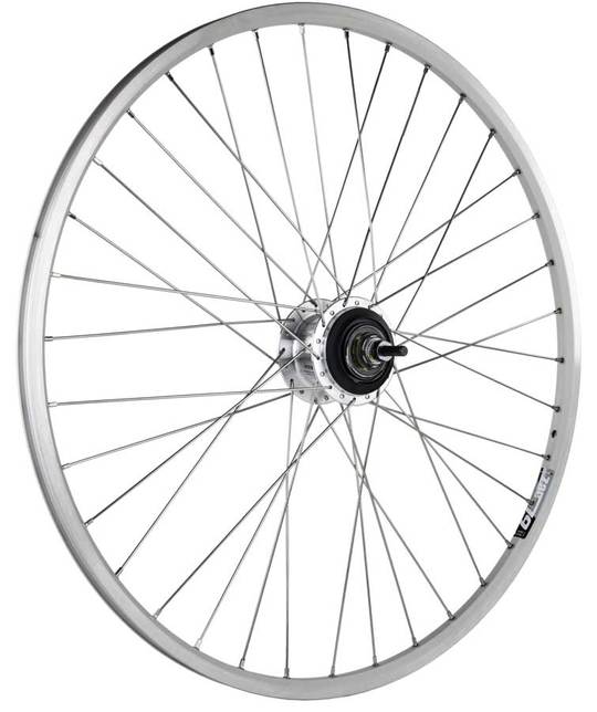 Achterwiel 28x13/8 Zac19 Nexus 7 24MM Zilver