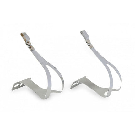 Toeclips ZEF S/M Staal CHR Chroom