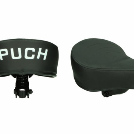 selle (fabriquée en UE) avec logo modèle original puch maxi