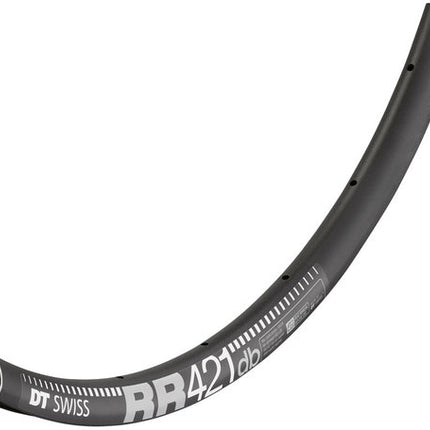 Velg 28" DT Swiss RR421 DB Asymmetric Asym 32-14 24.0MM Zwart