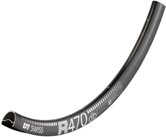 Velg DT Swiss R 470 DB 28 R470 28-14 24.0MM Zwart