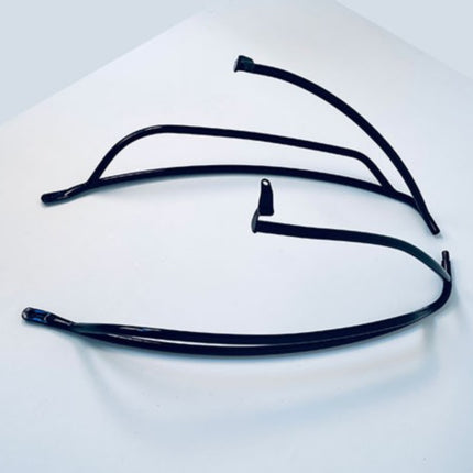 sierbeugelset Regia achter (made in EU) First Class zwart hoogglans elettrica, primavera, sprint