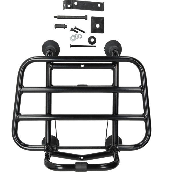 voordrager Regia opklapbaar First Class (made in EU) zwart hoogglans primavera, sprint, vespa