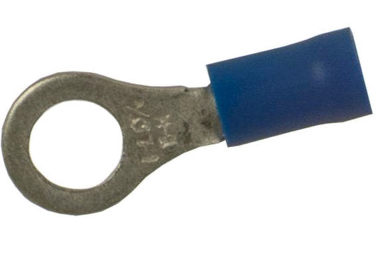 Stekker OOG 6MM Blauw set van 100