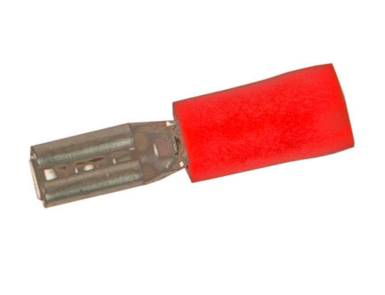 Stekker Plat Vrouw 5.2 Rood set van 100