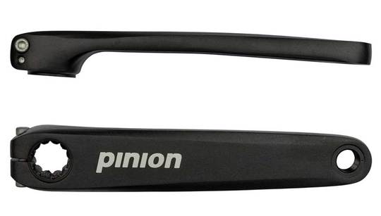 Crankset Pinion E-BIKE 175 2 Zwart