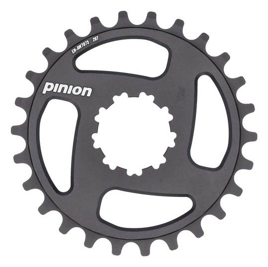Kettingwiel Pinion 9 Spline 26T E-BIKE 1/8 Zwart