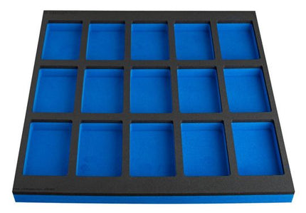 Foam Inlay Unior Werkbank 570x562x40MM Leeg 15DLG