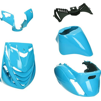 Bodywork set DMP model SP EVO-1 sky blue 5-piece zip 100/125, zip2000