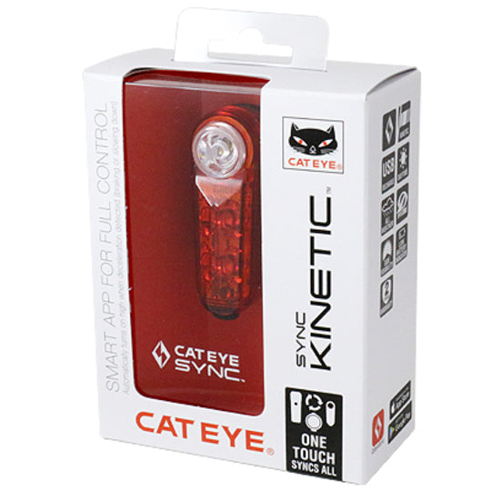 Achterlicht Cateye Sync Kinetic Zwart