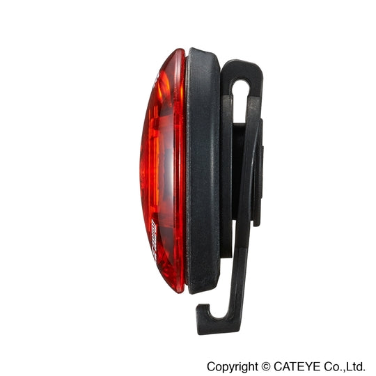 Fiets achterlicht Cateye Wearable Mini WA10 Batt Zwart