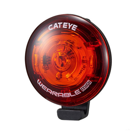 Fiets achterlicht Cateye Wearable Mini WA10 Batt Zwart