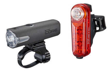 Lampset Cateye SyncCore + SyncKinetic NW100 Zwart