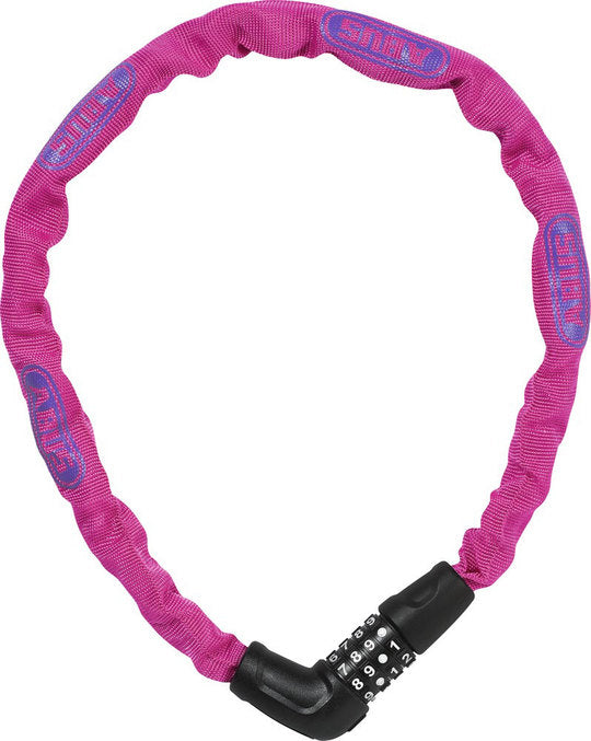 Kettingslot Abus Steel-O-Chain 5805C Ketting Steel Chain Code Roze