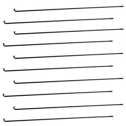 Spaak 13x284 Sapim RVS set van 10 Zwart
