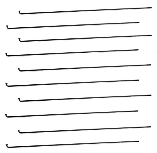 Spaak 13x284 Sapim RVS set van 10 Zwart