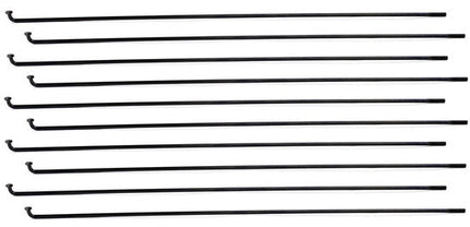 Spaak 13x257 Sapim RVS set van 10 Zwart