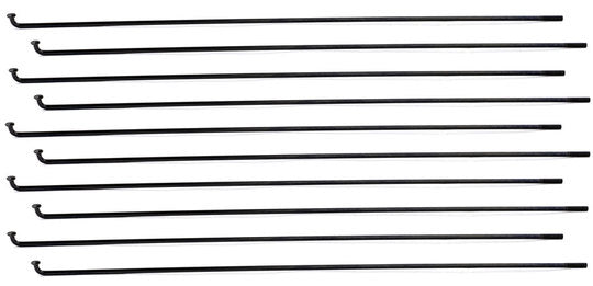 Spaak 13x257 Sapim RVS set van 10 Zwart