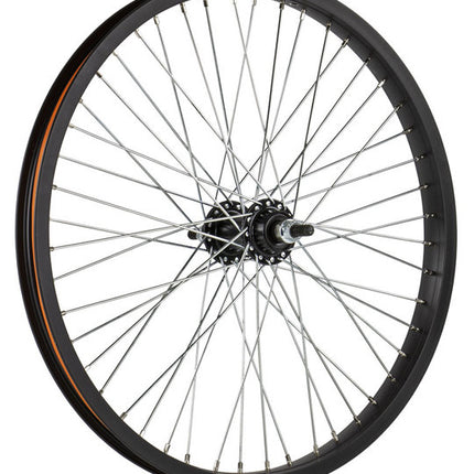 Achterwiel 20x175 BMX Freestyle 48SP13 Zwart