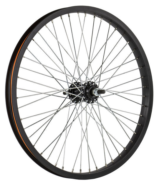 Achterwiel 20x175 BMX Freestyle 48SP13 Zwart