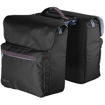 Tas Racktime Ture Dubbel Zwart
