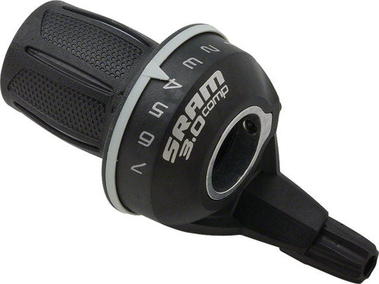 Gripshift Sram 3 Grip Shift 3.0 7V Zwart