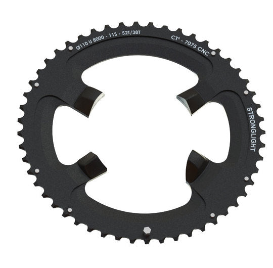 Kettingblad Stronglight Shimano Ultegra R8000-R8050 Kett Blad 52 FCR8000 Zwart