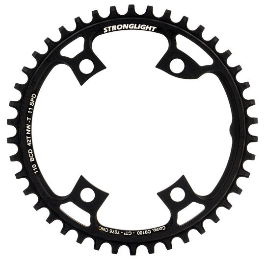 Kettingblad Stronglight Shimano Dura Ace R9100 Kett Blad 42 FCR9100 Zwart