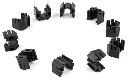 Klem VV Jfsp V2 PVC set van 10 Kabed Zwart