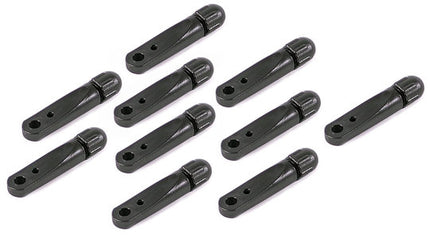 Spatbord klem PVC Lepper P51K set van 10 Spatbord Zwart