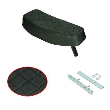 selle biplace personnalisée (fabriquée en UE) modèle diamant noir Puch Maxi
