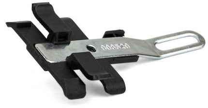 Kettingscherm AXA Multi Clip Kettd Multiclip Bevestigingbeugel ZI/ZW Zwart