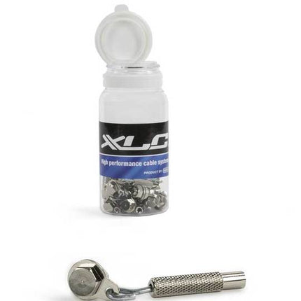 XLC Kabelsteller SA M/BOUT POT A 15 naaf Zilver
