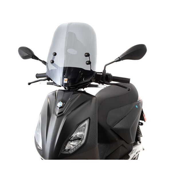pare-brise Isotta avec kit de fixation bas fumé Piaggio 1+ (one)