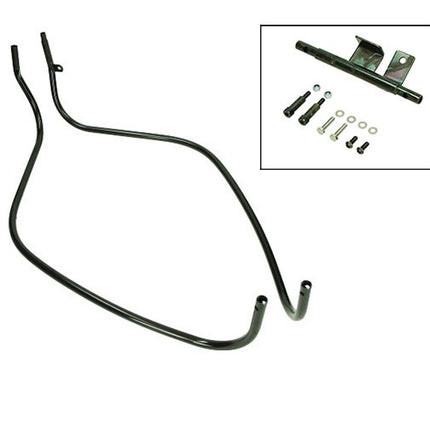 sierbeugelset Regia voorzijde (made in EU) glans zwart lx, vespa, vespa S